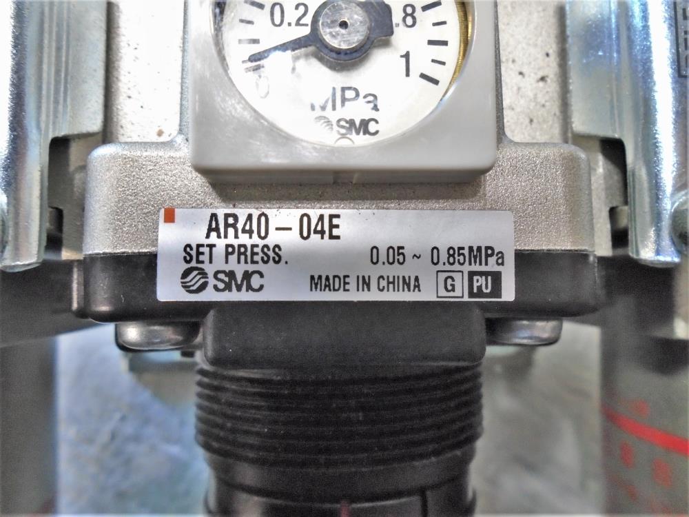 SMC Filter Regulator Lubricator Assembly AC40-04DE, AF40-04D, AR40-04E, AL40-04